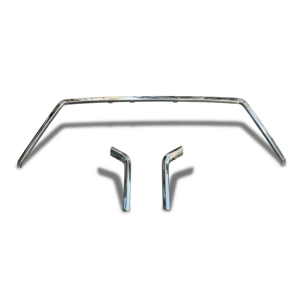 زه استیل وسط سپر X5 کی ام سی و زه چراغ جلو